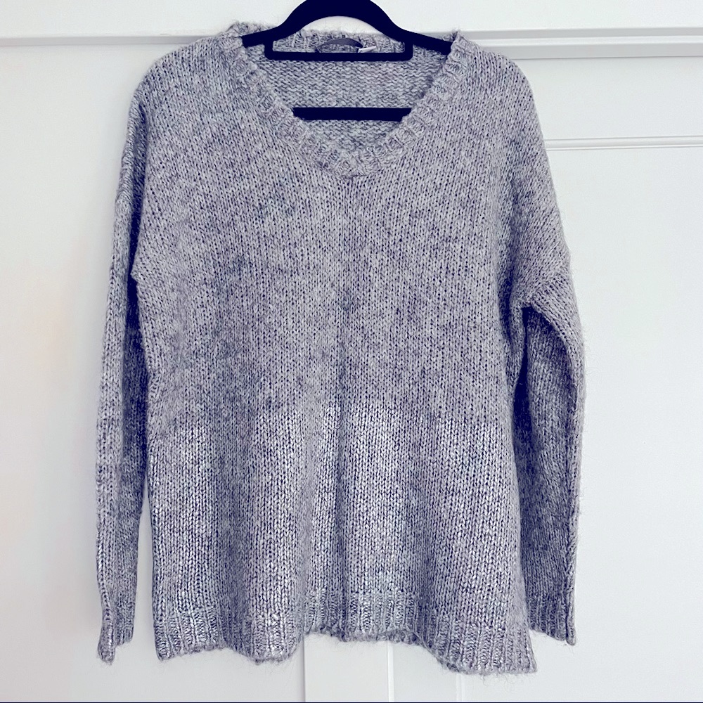 Mint Velvet Metallic Dip Sweater 8